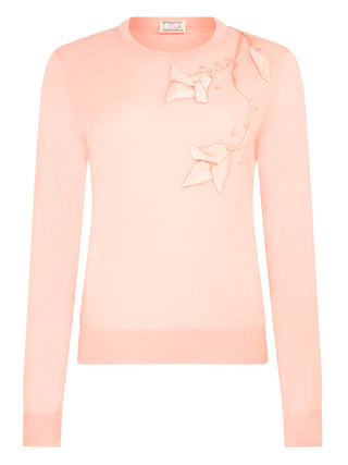 Magnolia Appliqué Sweater
