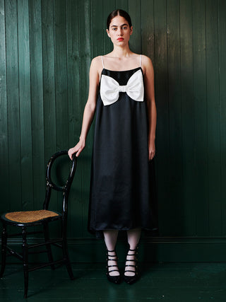 Bow Belles Silk Dress