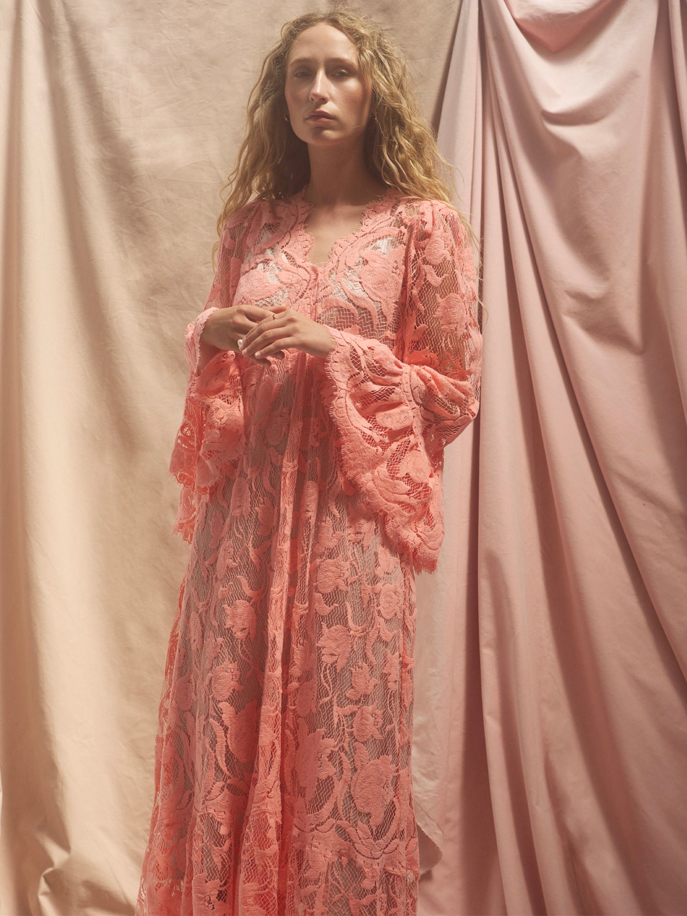 Magnolia lace dress with silk slip lining Lisa The Label Magnolia lace dress with silk slip lining Lisa The Label