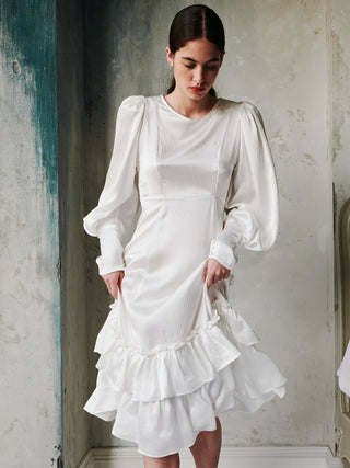 Romanticism Reborn Silk Cloud Dress