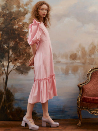 Angel Baby Plum Dress in Pink