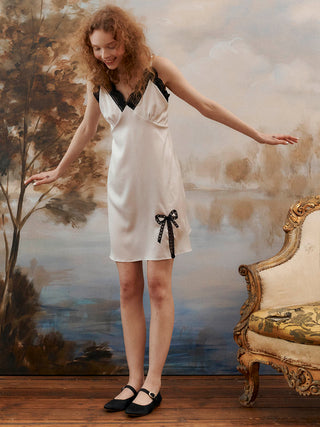 Angle Baby Bow Slip Dress