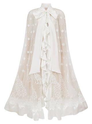 Peacock Lace Cape