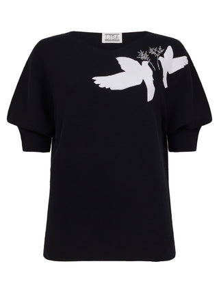 Puff Dove Sweater