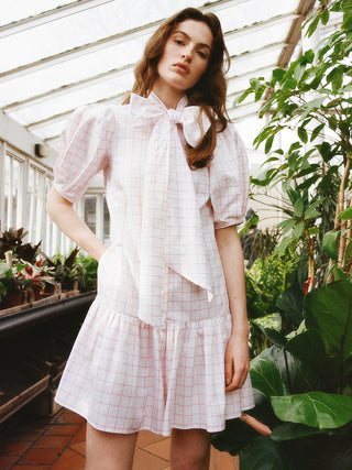 Le Jardin Plum Blossom Shirt Dress